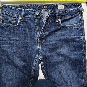 ARMANI JEANS 34X27 EXTRA SOFT DARK BLUE JEANS